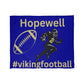 Hopewell Cheer  Coral Fleece Blanket (4:3)