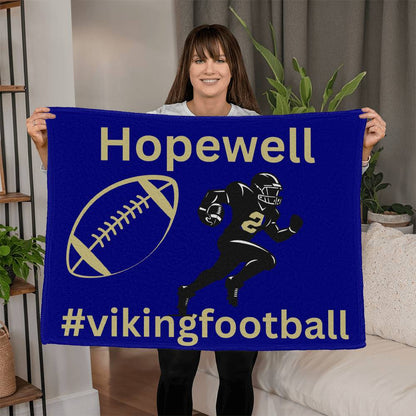 Hopewell Cheer  Coral Fleece Blanket (4:3)