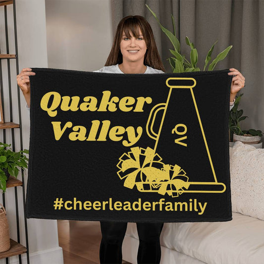 Quaker Valley  CheerCoral Fleece Blanket (4:3)