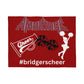 Bridger's Cheer  Coral Fleece Blanket (4:3)