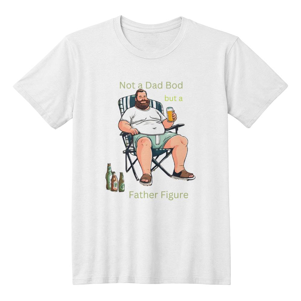 Dad bod Bella + Canvas 3001 Unisex T-Shirt