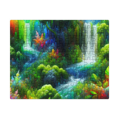 Crystal Waterfall Puzzle 8 x 10