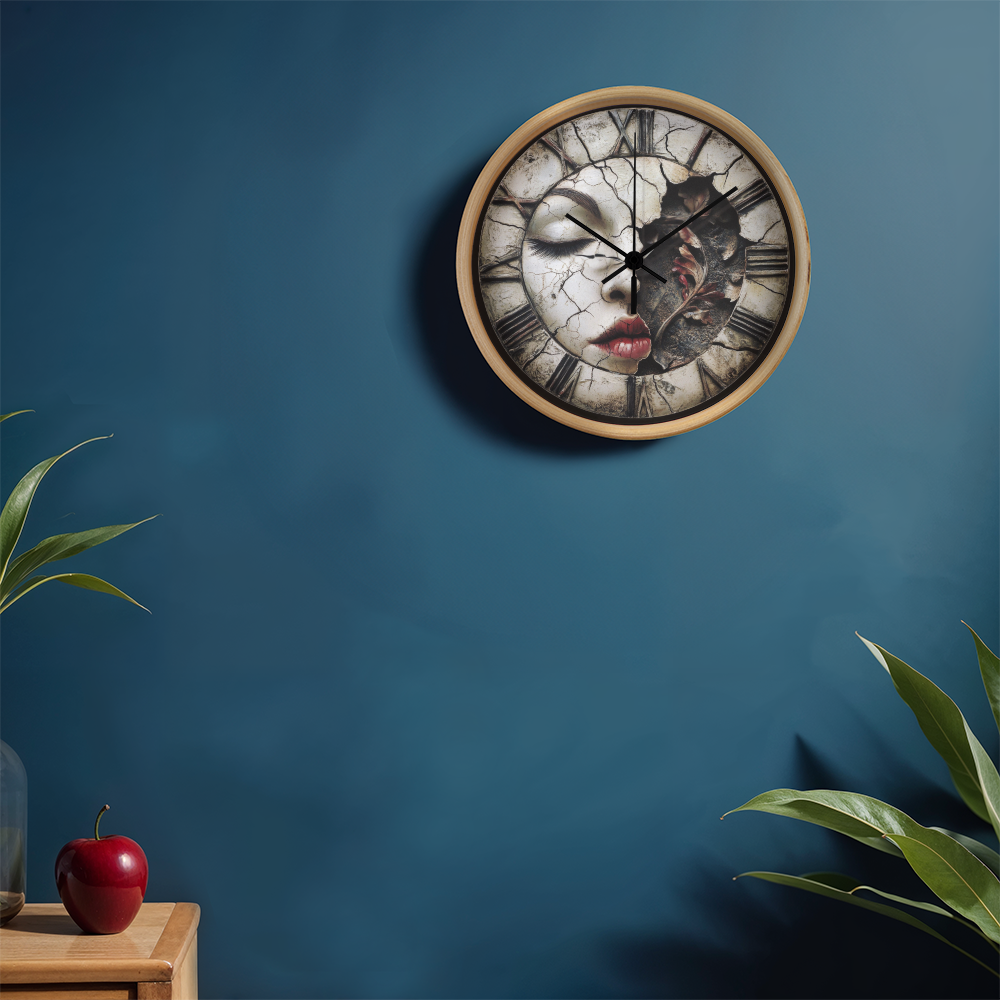 Wooden Frame 10" Clock