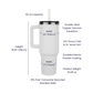 Pinnacle 40oz Tumbler  WE ARE NOT GOING BACK>