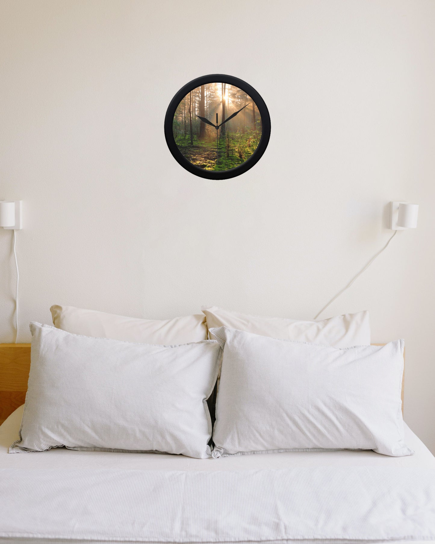 Wall Clock  forest