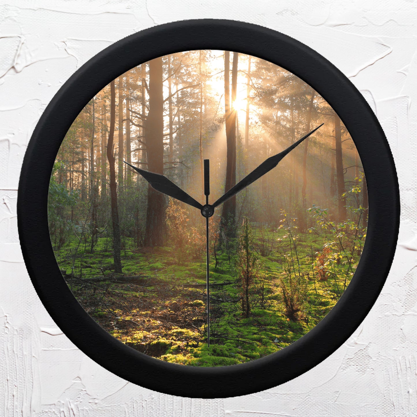 Wall Clock  forest