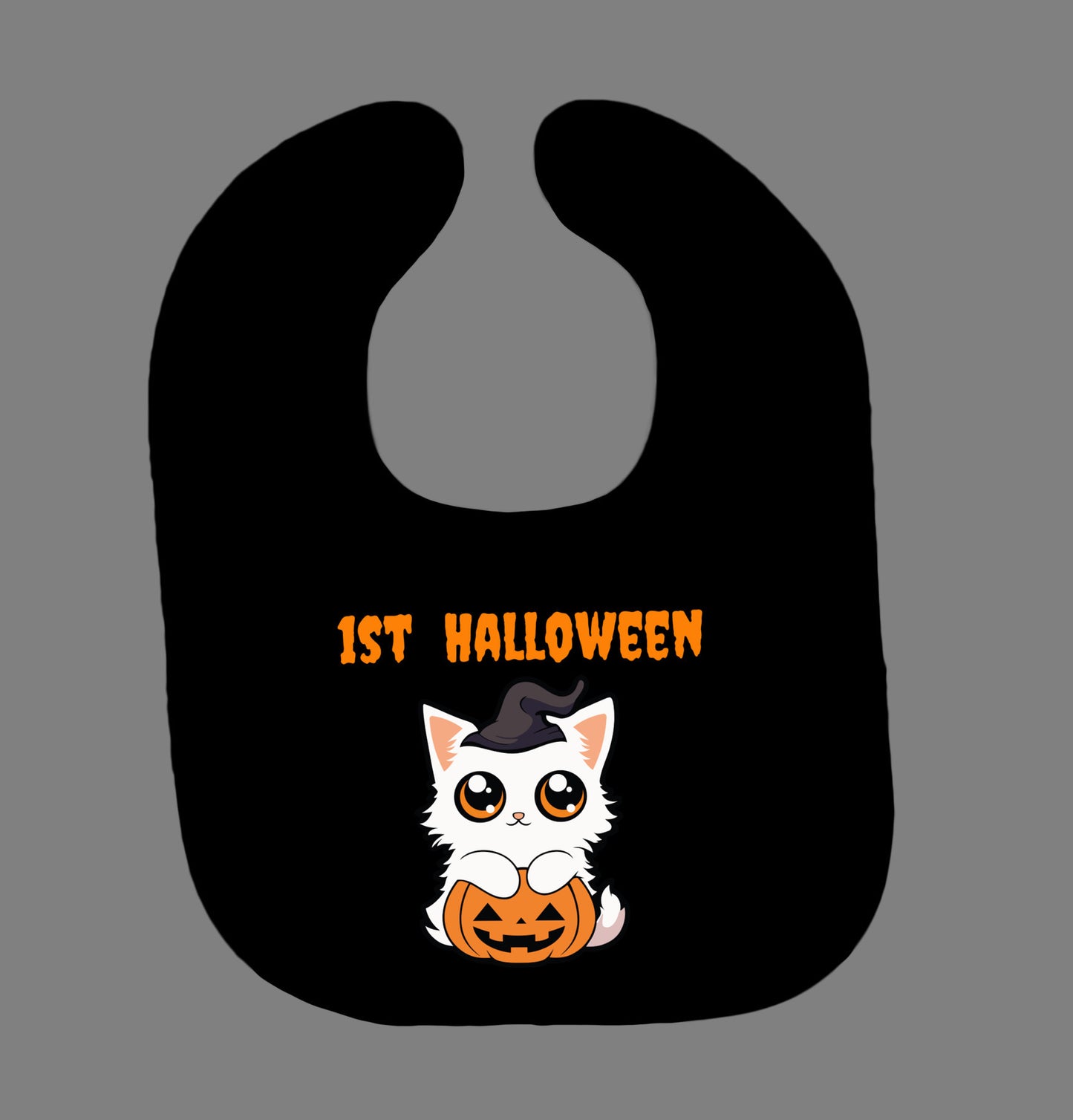 1st Halloween bib