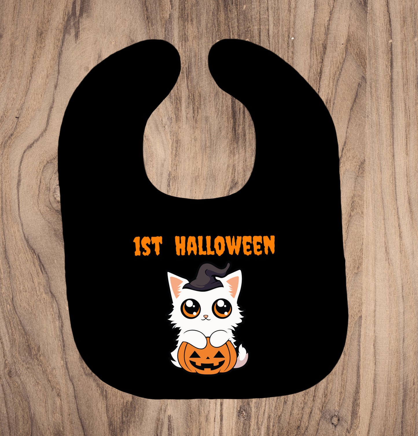 1st Halloween bib