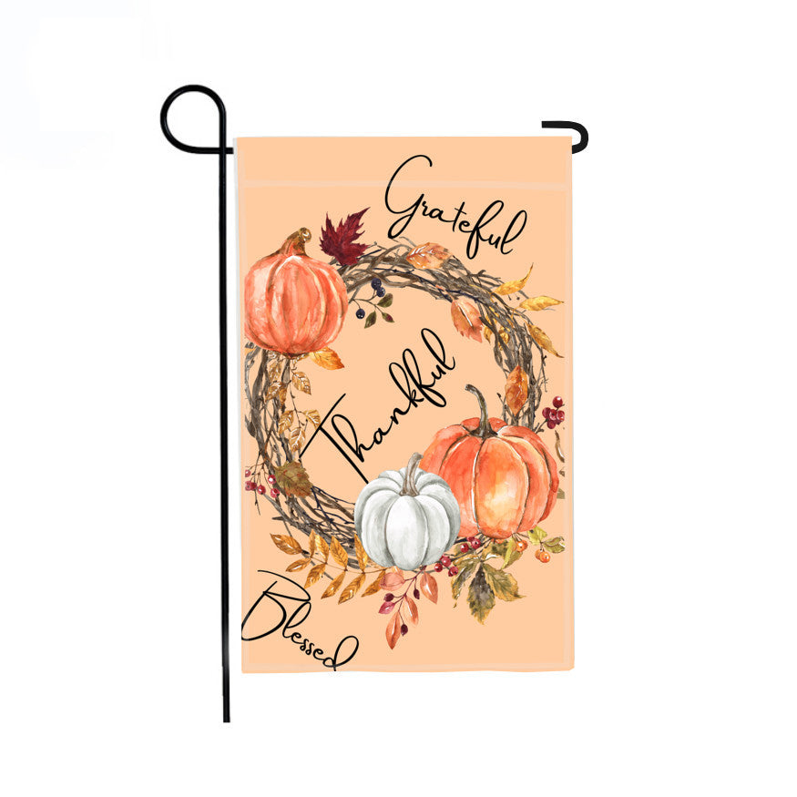 Grateful Fall Flag