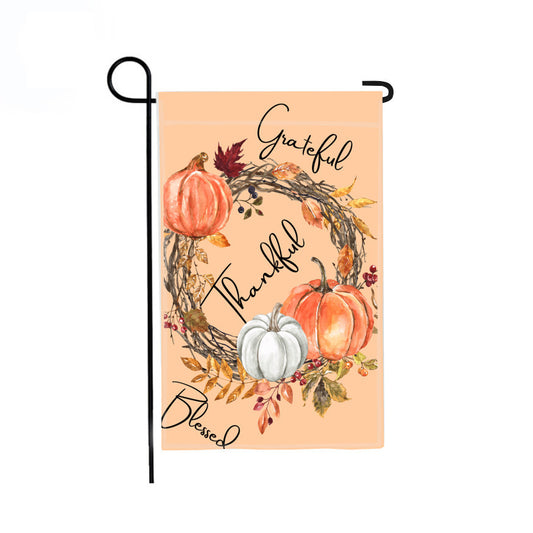 Grateful Fall Flag