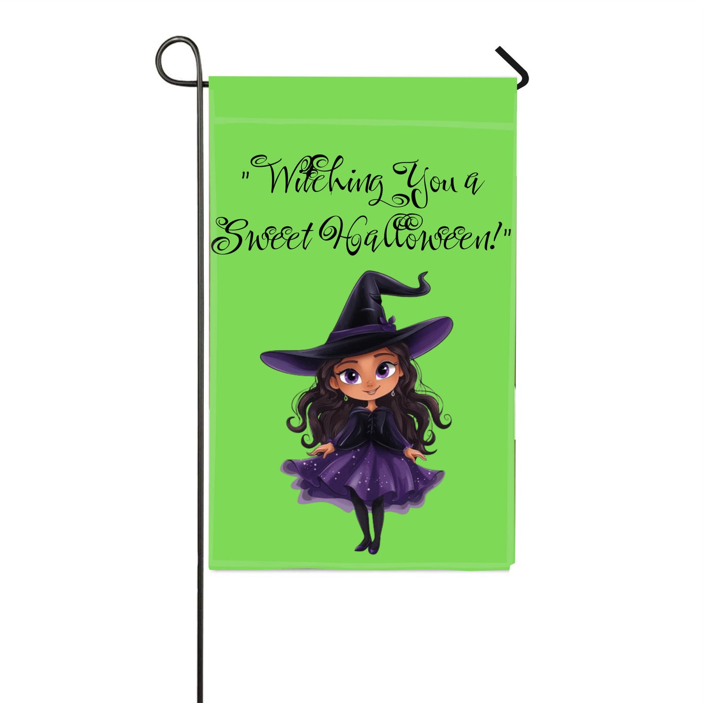 Garden Flag - 24" x 36"  Witch