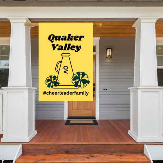 Medium House Flag 18in x 27in Single-Sided  Quaker Valley